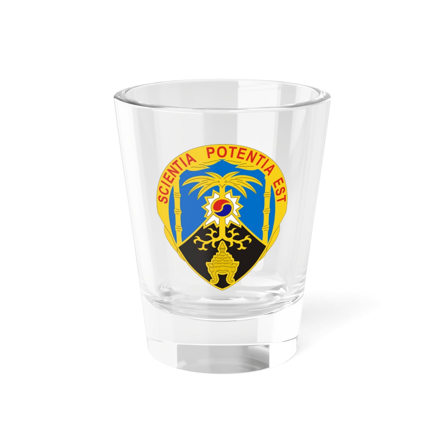 Verre à liqueur de la 500e Brigade de renseignement militaire 2 (armée américaine) 1,5 oz