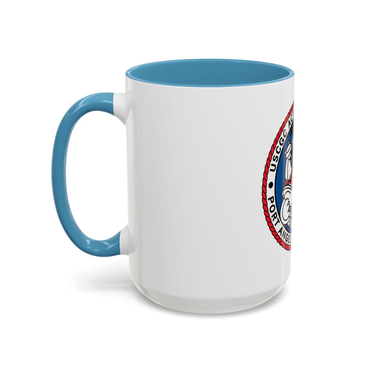 USCGC Active WMEC 618 Port Angeles WA (U.S. Coast Guard) Accent Coffee Mug