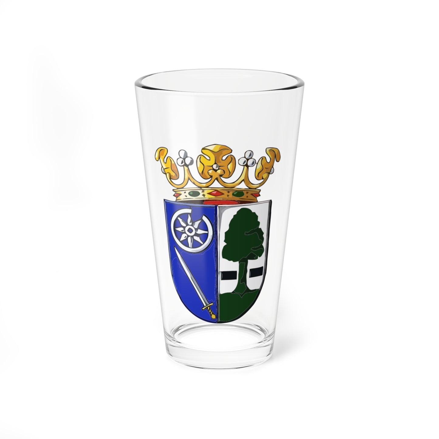 Wapen van Heerenveen (Netherlands) (Coat of Arms) Pint Glass 16oz