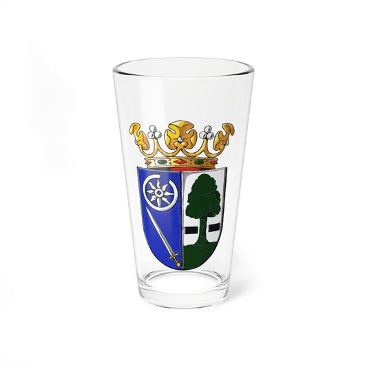 Wapen van Heerenveen (Netherlands) (Coat of Arms) Pint Glass 16oz