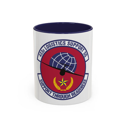 433d Logistics Support Squadron (U.S. Air Force) Accent Coffee Mug