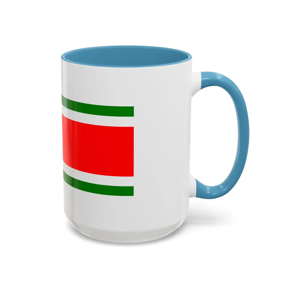 Flag of Balzan Malta - Accent Coffee Mug-Go Mug Yourself