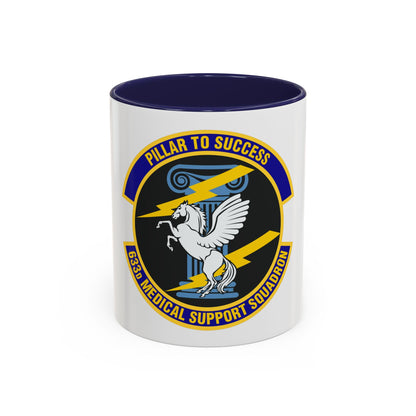 633d Medical Support Squadron (U.S. Air Force) Accent Coffee Mug