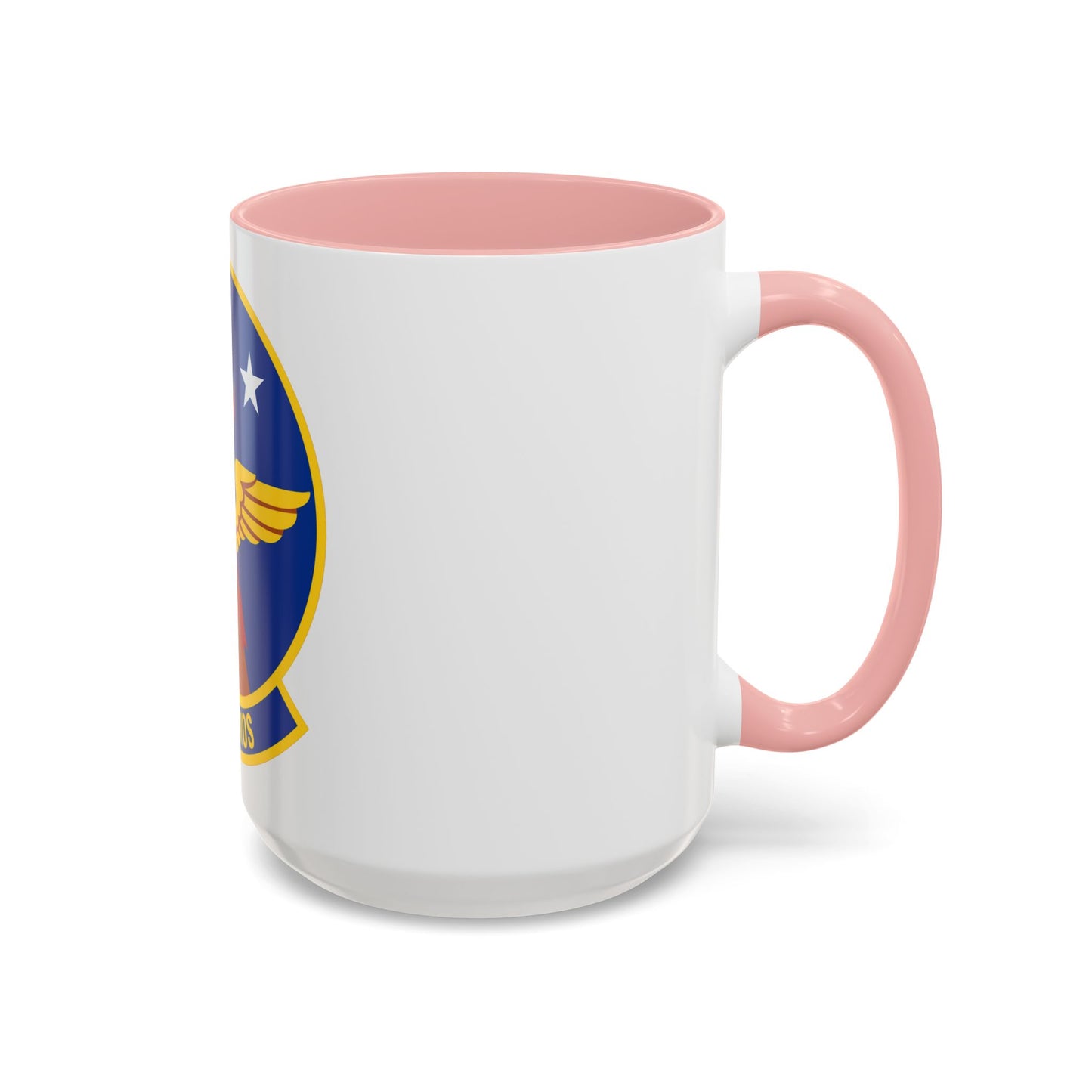 621 Air Mobility Operations Squadron AMC (U.S. Air Force) Accent Coffee Mug