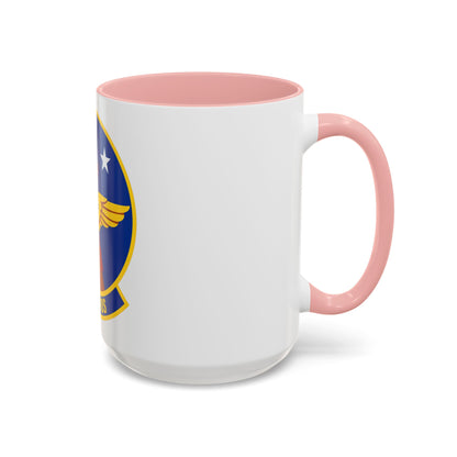 621 Air Mobility Operations Squadron AMC (U.S. Air Force) Accent Coffee Mug