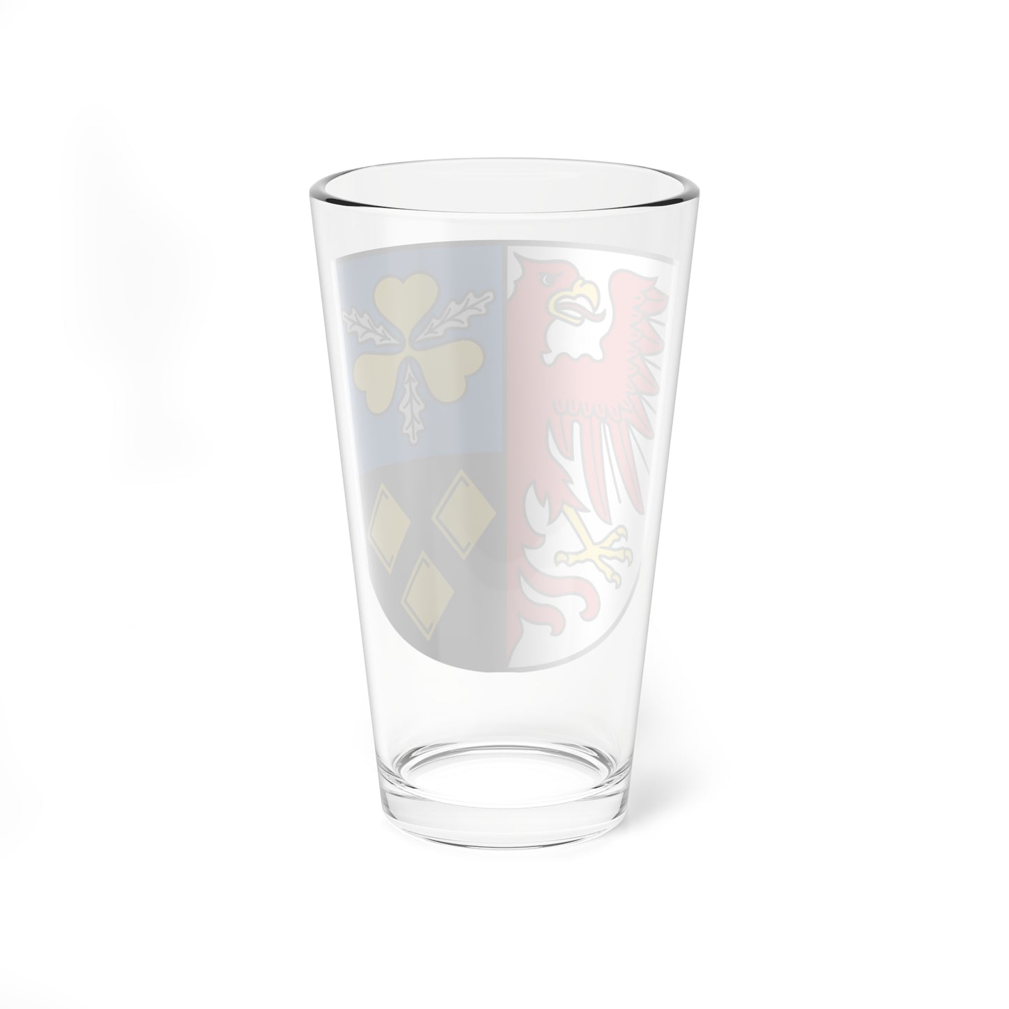 DE-ST 15-0-90 Landkreis Stendal COA (Germany) (Coat of Arms) Pint Glass 16oz
