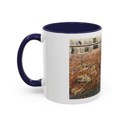 Romans, The (1997) (Map) Accent Coffee Mug