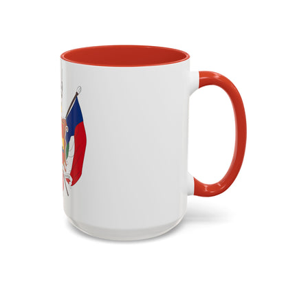 Coat of arms of the Nieuwe Republiek - Accent Coffee Mug