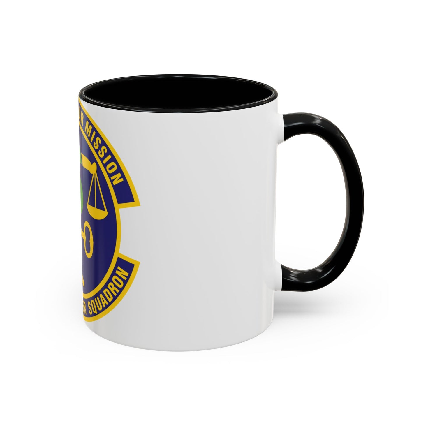 89th Comptroller Squadron (U.S. Air Force) Accent Coffee Mug