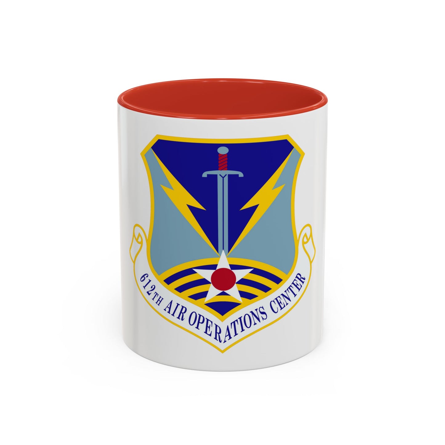 612 Air Operations Center ACC (U.S. Air Force) Accent Coffee Mug