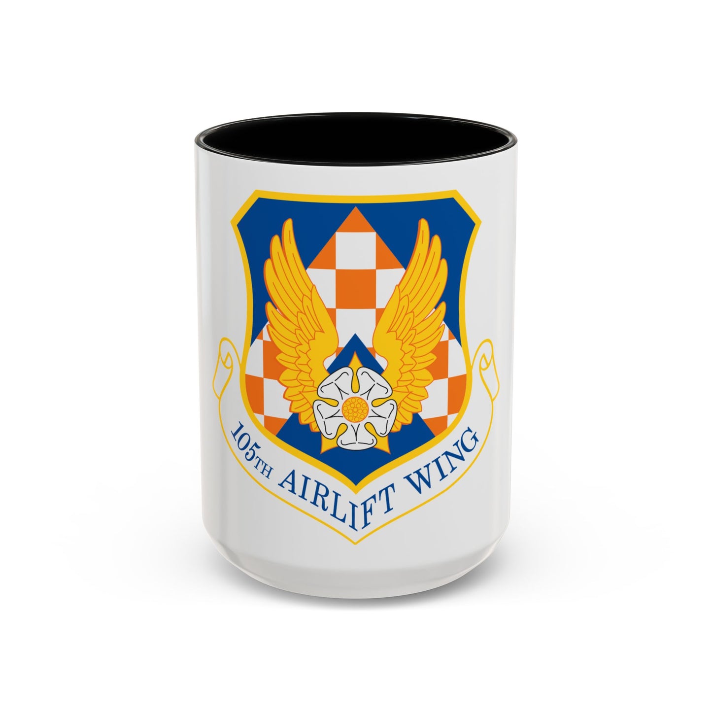 105th Airlift Wing (U.S. Air Force) Accent Coffee Mug