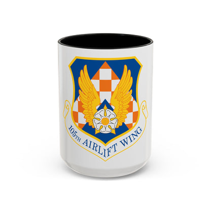 105th Airlift Wing (U.S. Air Force) Accent Coffee Mug