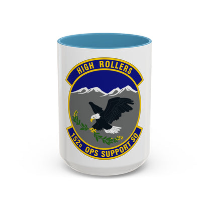 152d Operations Support Squadron (U.S. Air Force) Accent Coffee Mug