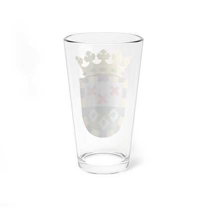 Moerdijk wapen (Netherlands) (Coat of Arms) Pint Glass 16oz