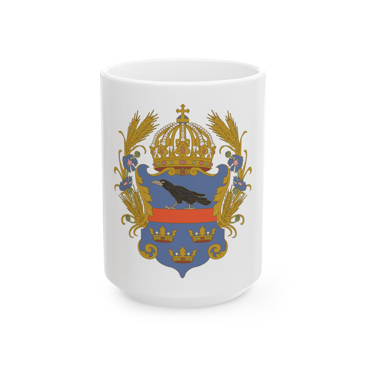 Coat of arms of the Kingdom of Galicia and Lodomeria - White Coffee Mug