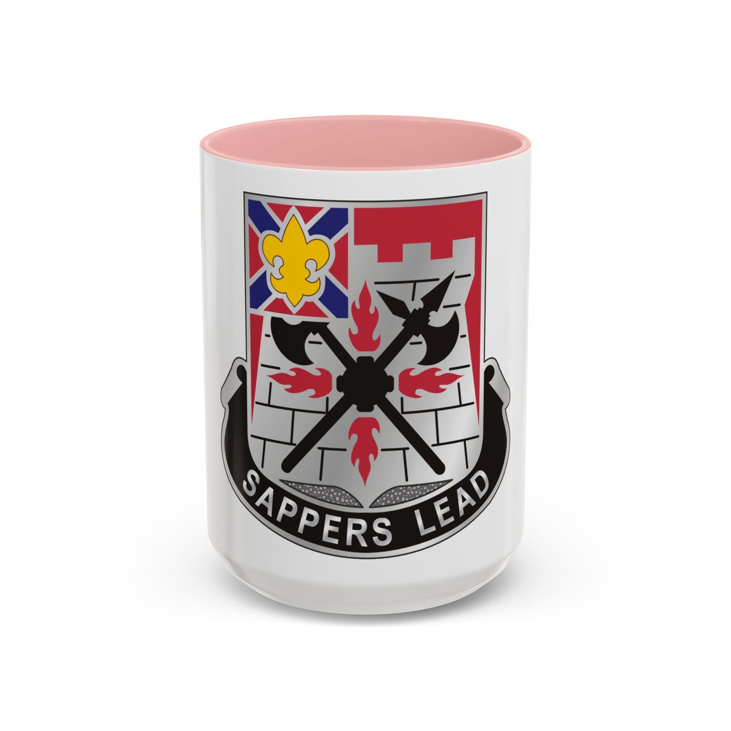 229 Engineer Battalion (U.S. Army) Accent Coffee Mug