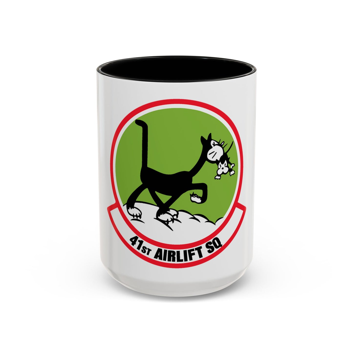 41st Airlift Sq v2 (U.S. Air Force) Accent Coffee Mug
