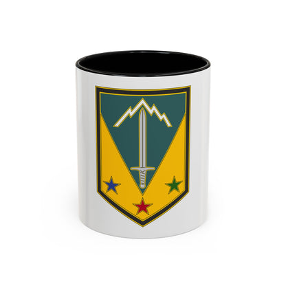 3 Maneuver Enhancement Brigade (U.S. Army) Accent Coffee Mug