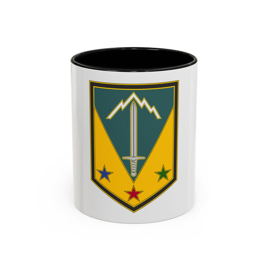 3 Maneuver Enhancement Brigade (U.S. Army) Accent Coffee Mug