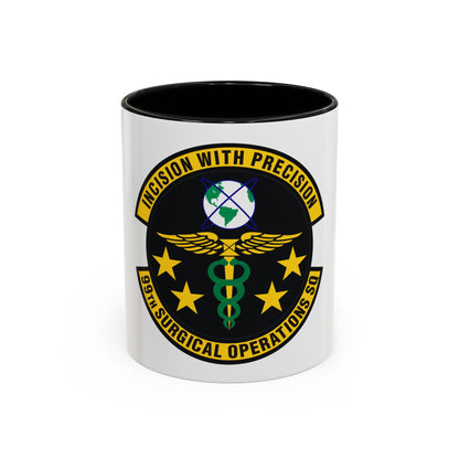 99th Surgical Operations Squadron (U.S. Air Force) Accent Coffee Mug