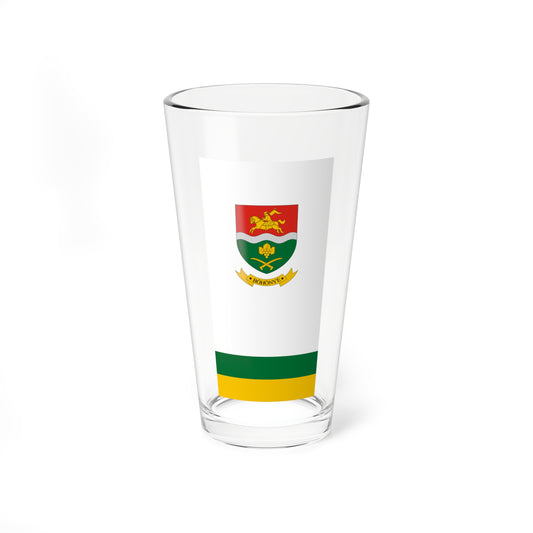 Flag of Bohonye vertical (Hungary) Pint Glass 16oz