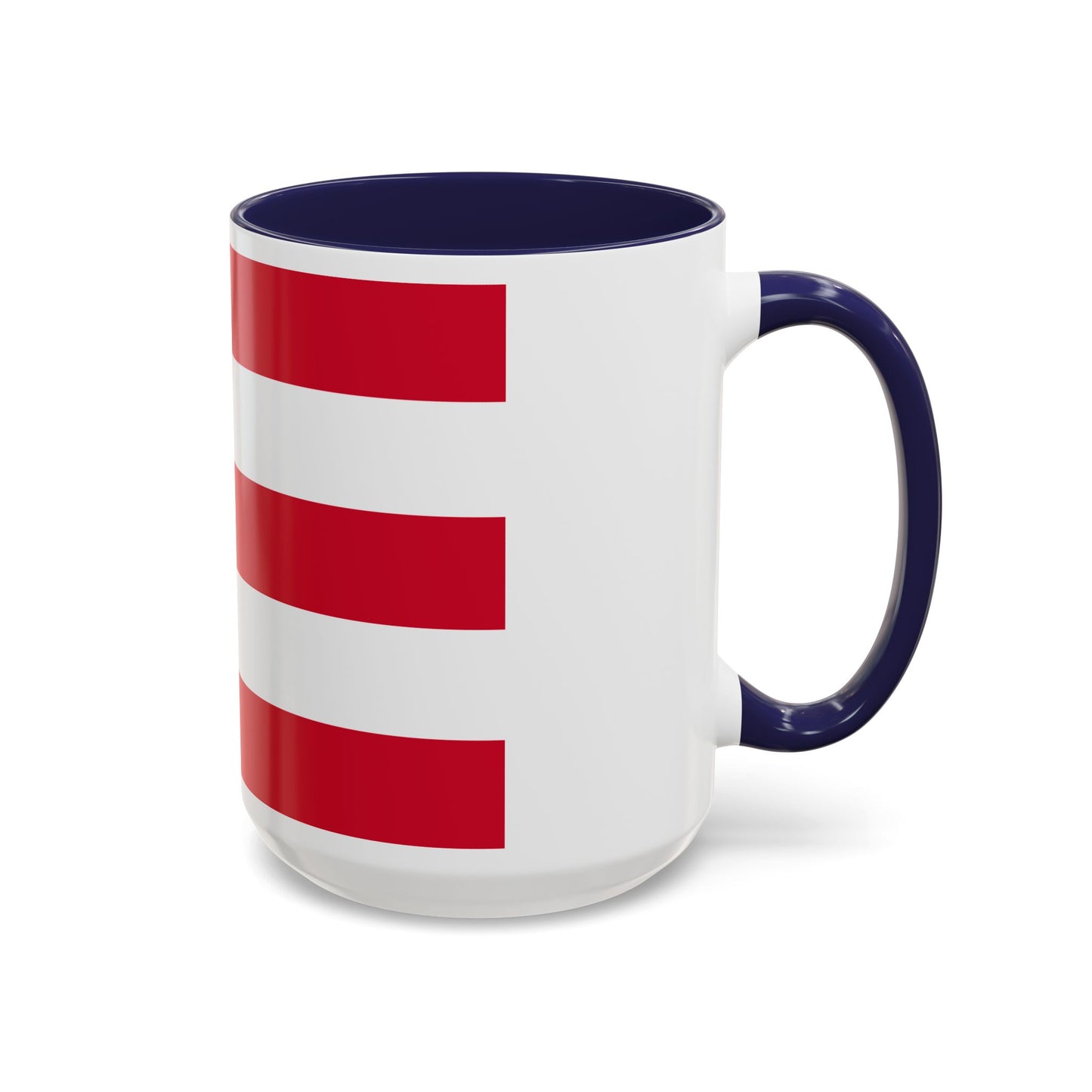 Flag of Eindhoven the largest city of the province of North Brabant Netherlands - Accent Coffee Mug