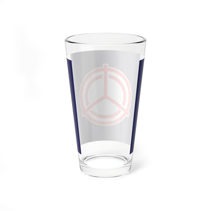 Flag of Horokanai Hokkaido (Japan) Pint Glass 16oz