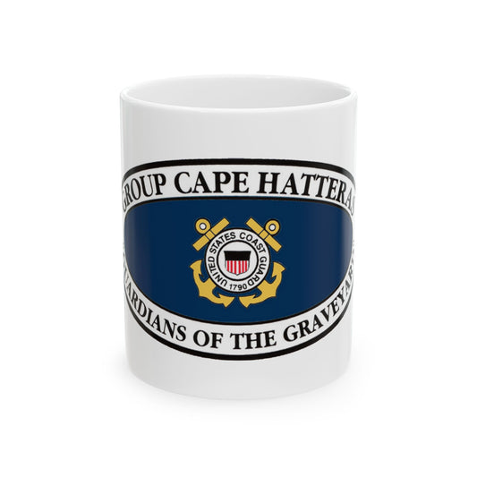 USCG Group Cape Hatteras VINT (U.S. Coast Guard) White Coffee Mug