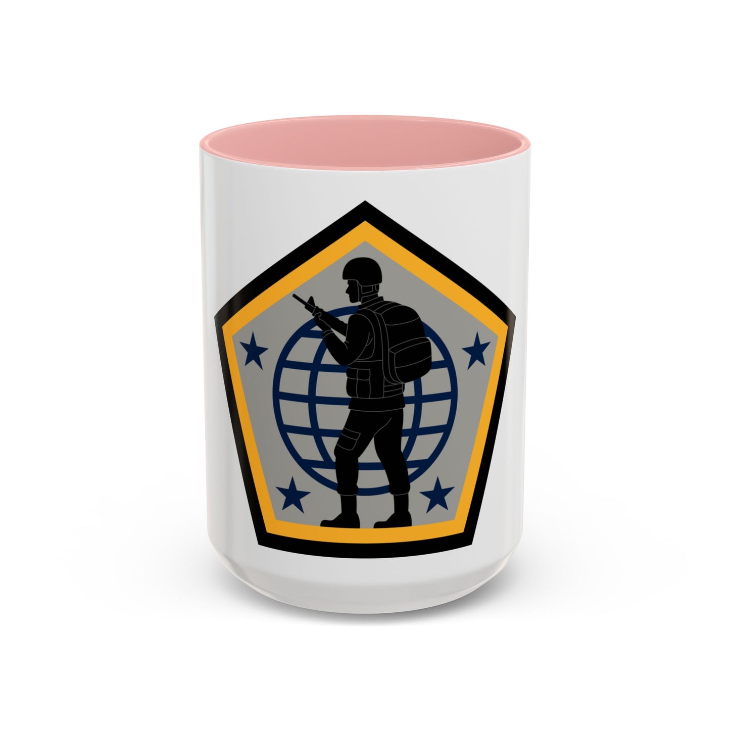 Human Resources Command (U.S. Army) Accent Coffee Mug