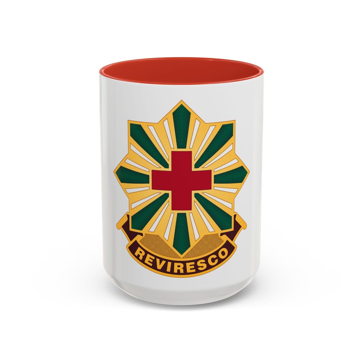 528th Hospital Center (U.S. Army) Accent Coffee Mug