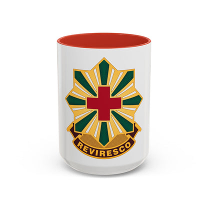 528th Hospital Center (U.S. Army) Accent Coffee Mug