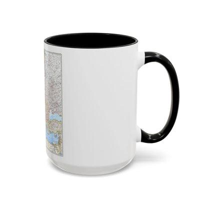 Europe (1969) (Map) Accent Coffee Mug-Go Mug Yourself