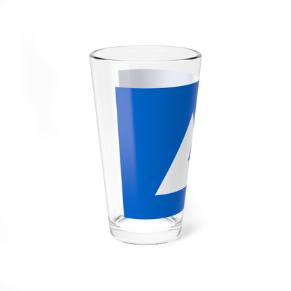 Flag of Iide Yamagata (Japan) Pint Glass 16oz