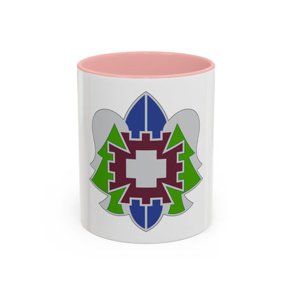 332 Medical Brigade 2 (U.S. Army) Accent Coffee Mug