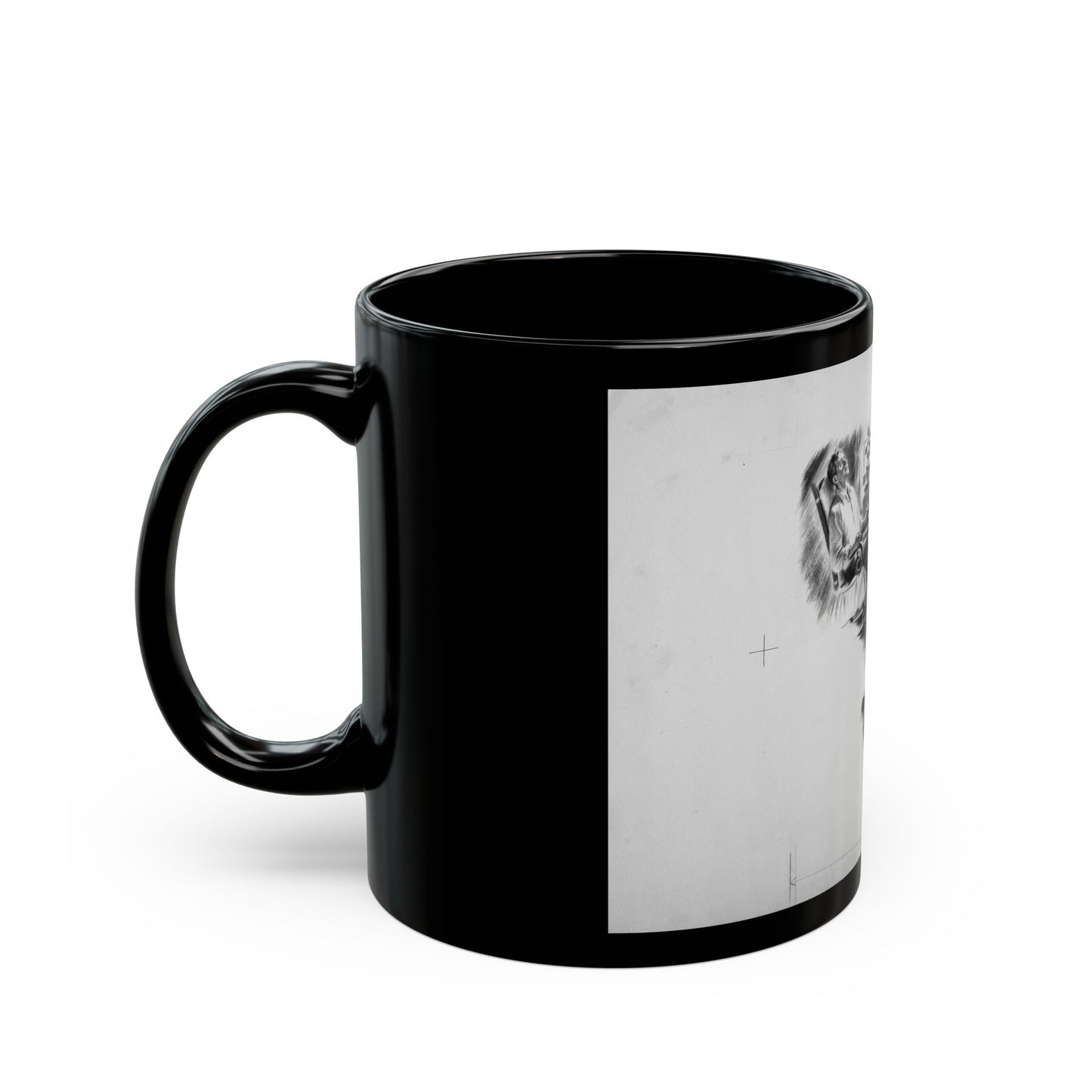 Christian Herald Magazine 4 (Christian Herald Publ., c. 1940s) - Black Coffee Mug-Go Mug Yourself