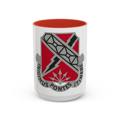 230 Engineer Battalion (U.S. Army) Accent Coffee Mug