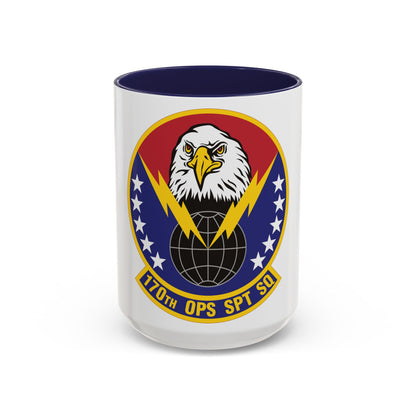 170th Operations Support Squadron (U.S. Air Force) Accent Coffee Mug