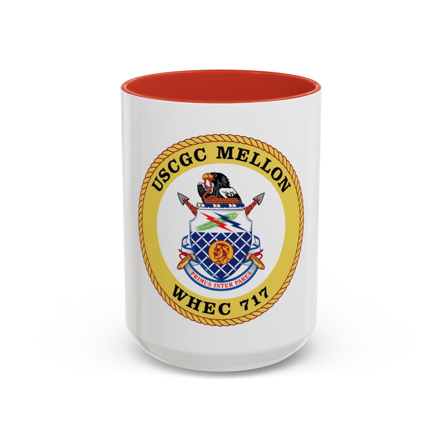 USCG Mellon WHEC 717 Gold Anniversary (U.S. Coast Guard) Accent Coffee Mug