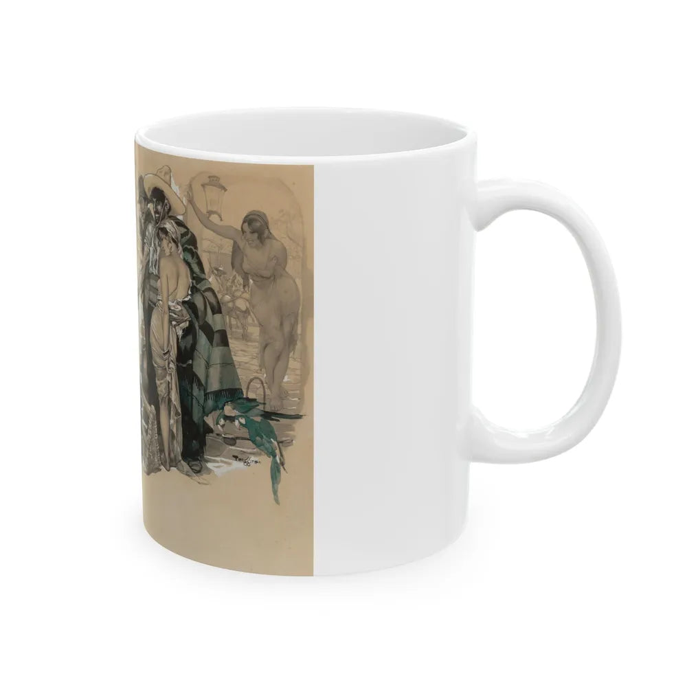 Death at a Brothel - White Coffee Mug-Go Mug Yourself