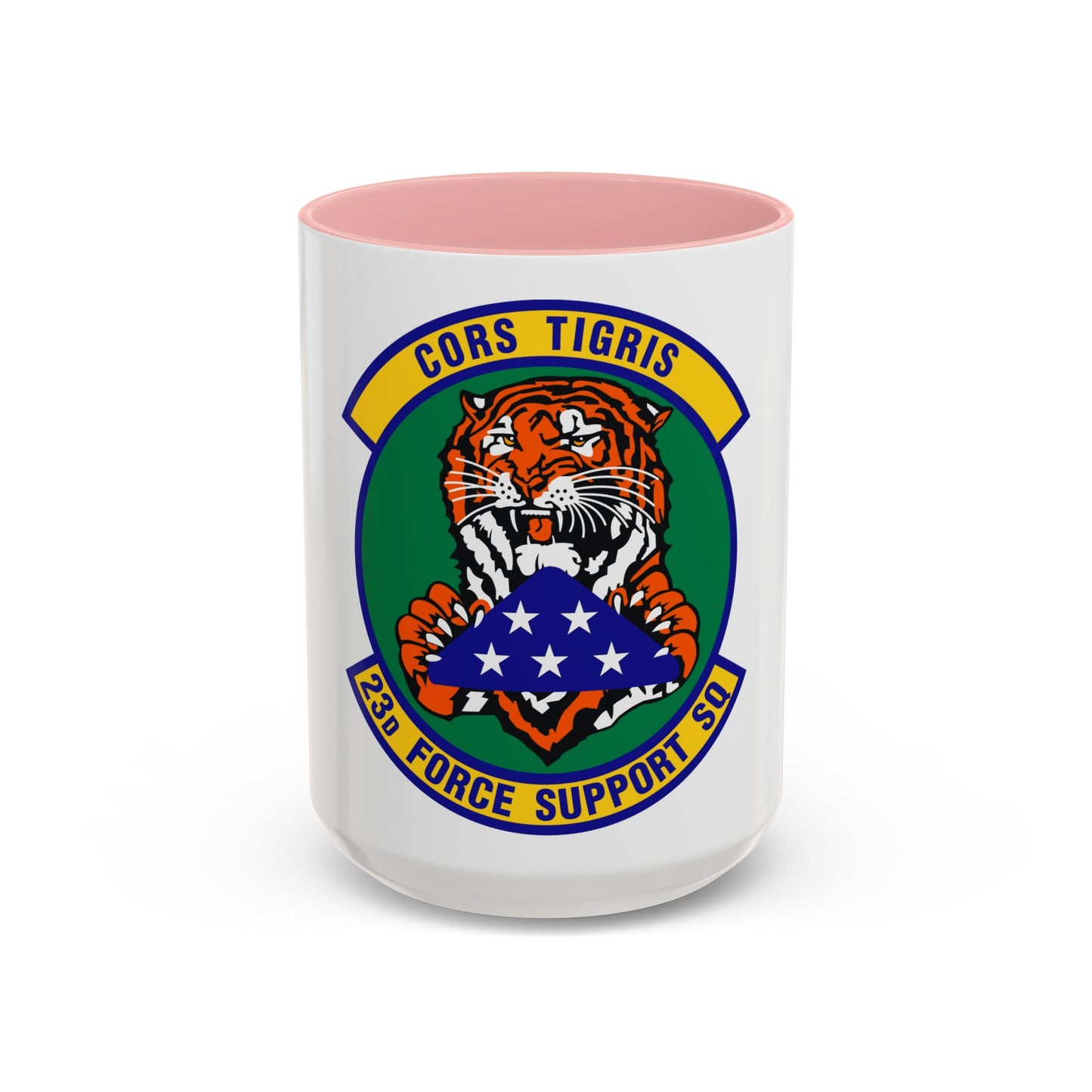 23d Force Support Squadron (U.S. Air Force) Accent Coffee Mug
