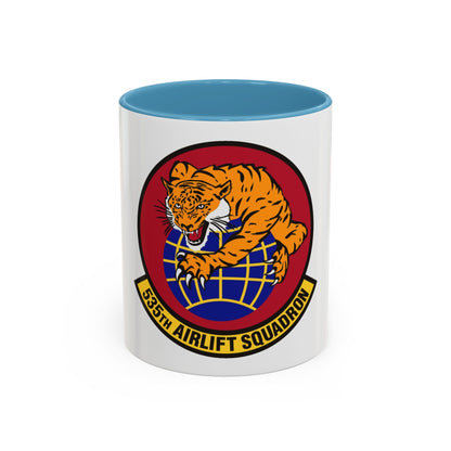 535th Airlift Squadron (U.S. Air Force) Accent Coffee Mug
