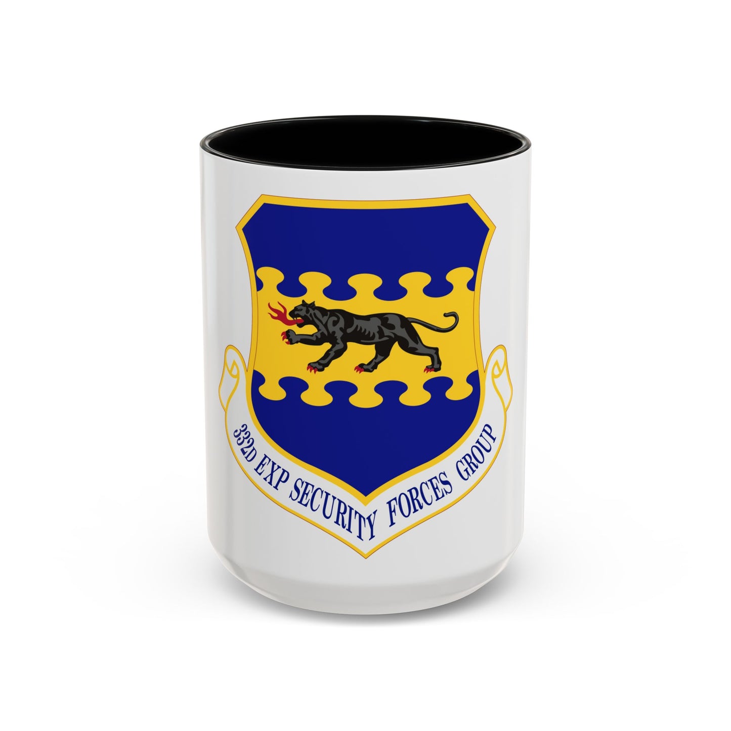 332d Expeditionary Security Forces Group (U.S. Air Force) Accent Coffee Mug