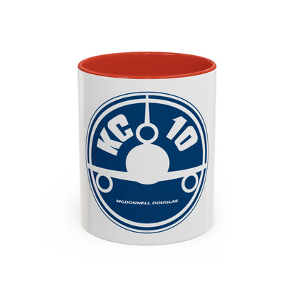 78th ARS with KC 10 blue image (U.S. Air Force) Accent Coffee Mug