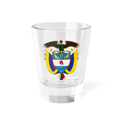 Coat of arms of Colombia - Shot Glass 1.5oz