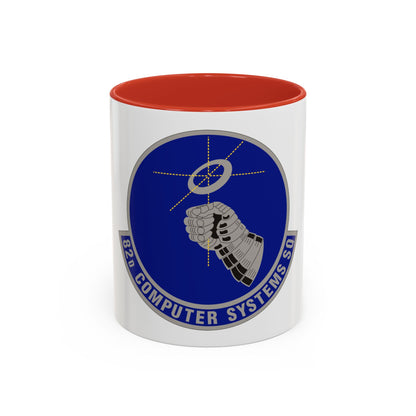 82d Computer Systems Squadron (U.S. Air Force) Accent Coffee Mug