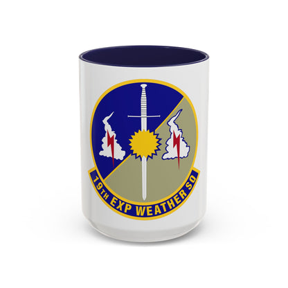 19th Expeditionary Weather Squadron (U.S. Air Force) Accent Coffee Mug