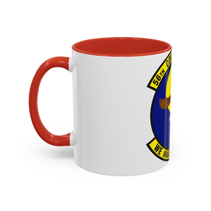 56th Contracting Squadron (U.S. Air Force) Accent Coffee Mug