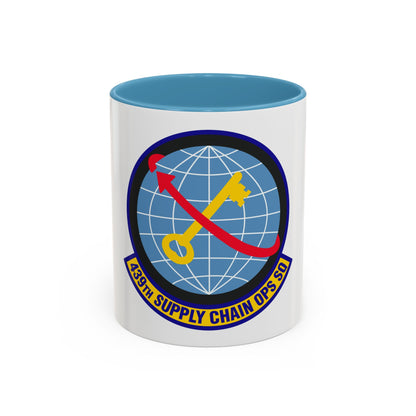 439th Supply Chain Operations Squadron (U.S. Air Force) Accent Coffee Mug