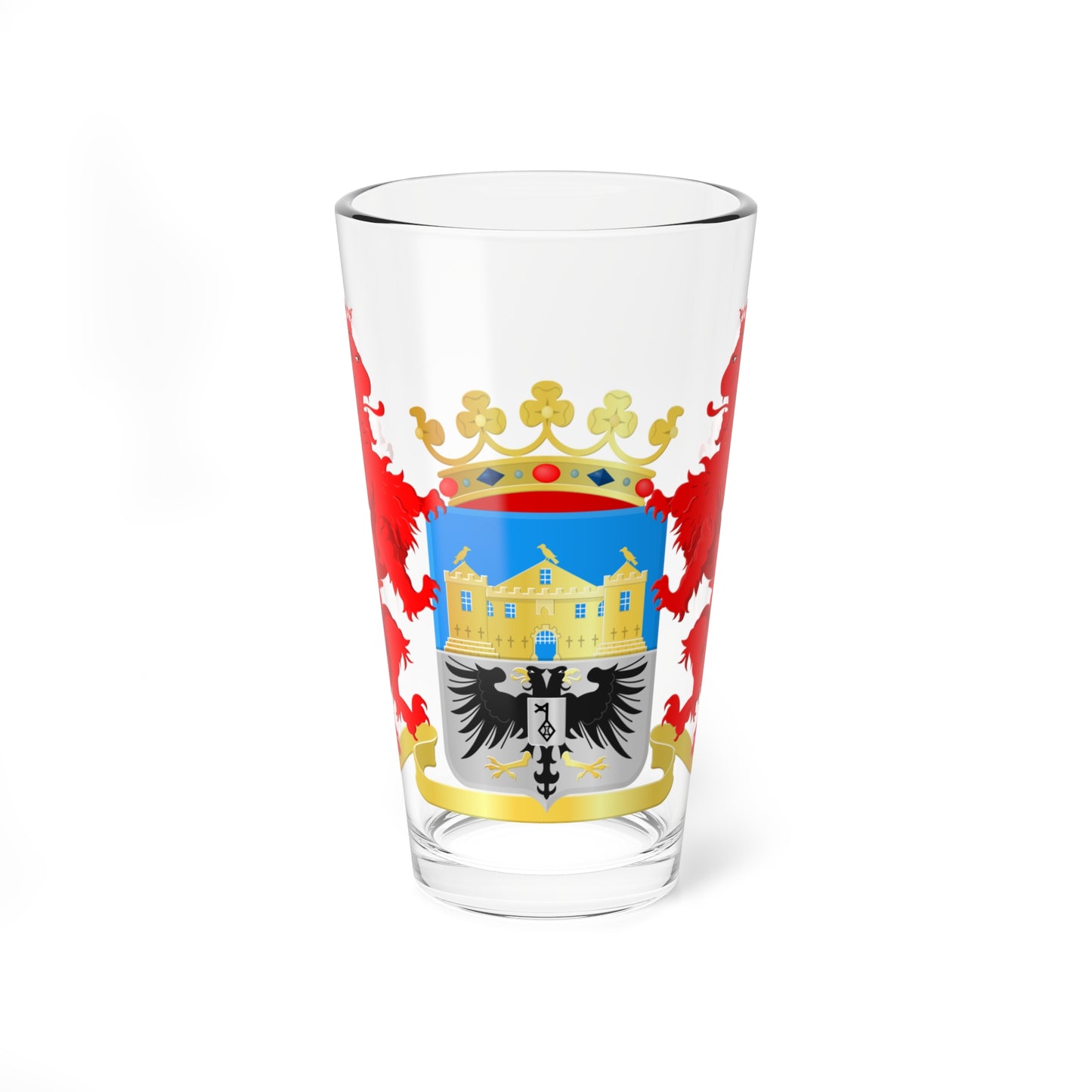 Valkenburg aan de Geul wapen (Netherlands) (Coat of Arms) Pint Glass 16oz