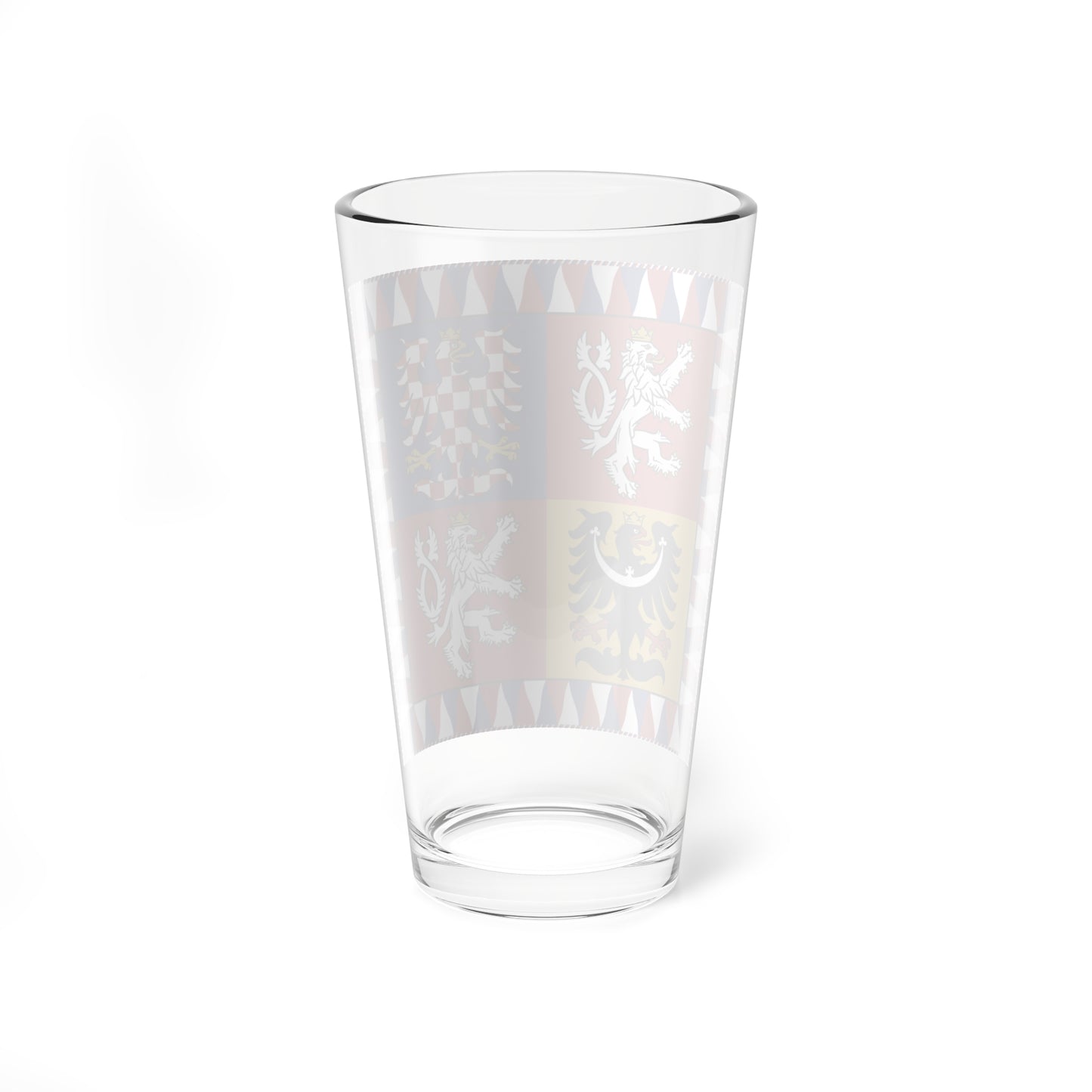 War Flag of the Czech Republic (Czech Republic) Pint Glass 16oz